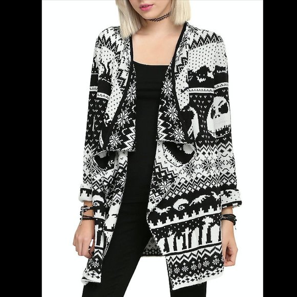 nightmare before christmas cardigan